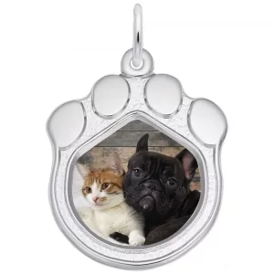 Paw Print Photoart Pendant