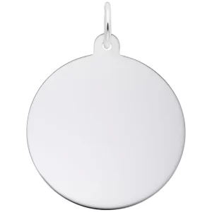 Personalized Signature Disc Charm